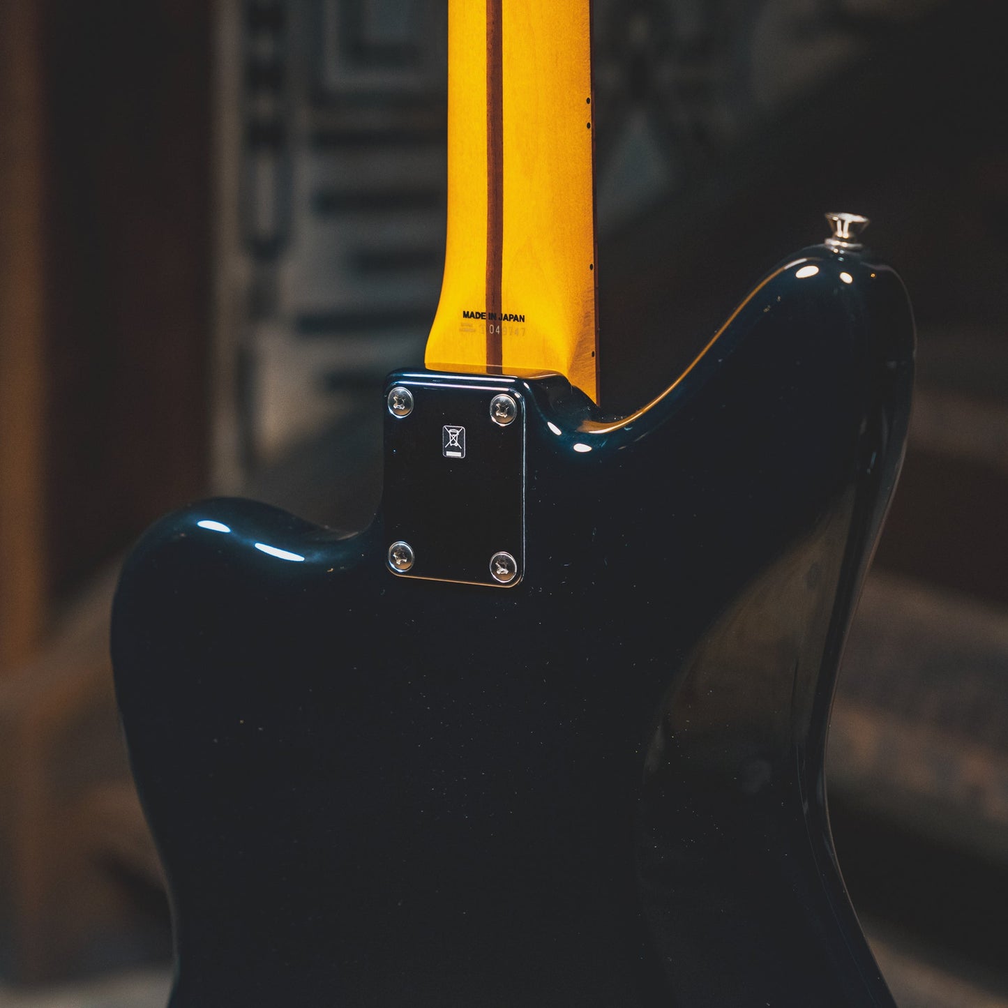 2004 Fender MIJ Jaguar Special HH Electric Guitar, Black - Used