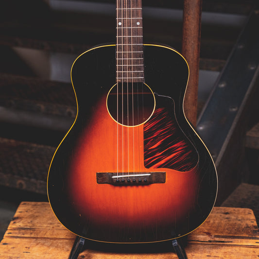 1938 Kalamazoo KG-11 Acoustic Guitar, Burst w/ Case - Used