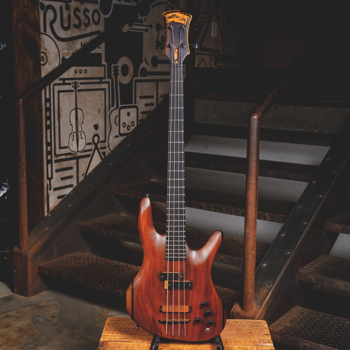 1991 Carl Thompson Custom 4 String Bass Guitar w/ OGB - Used