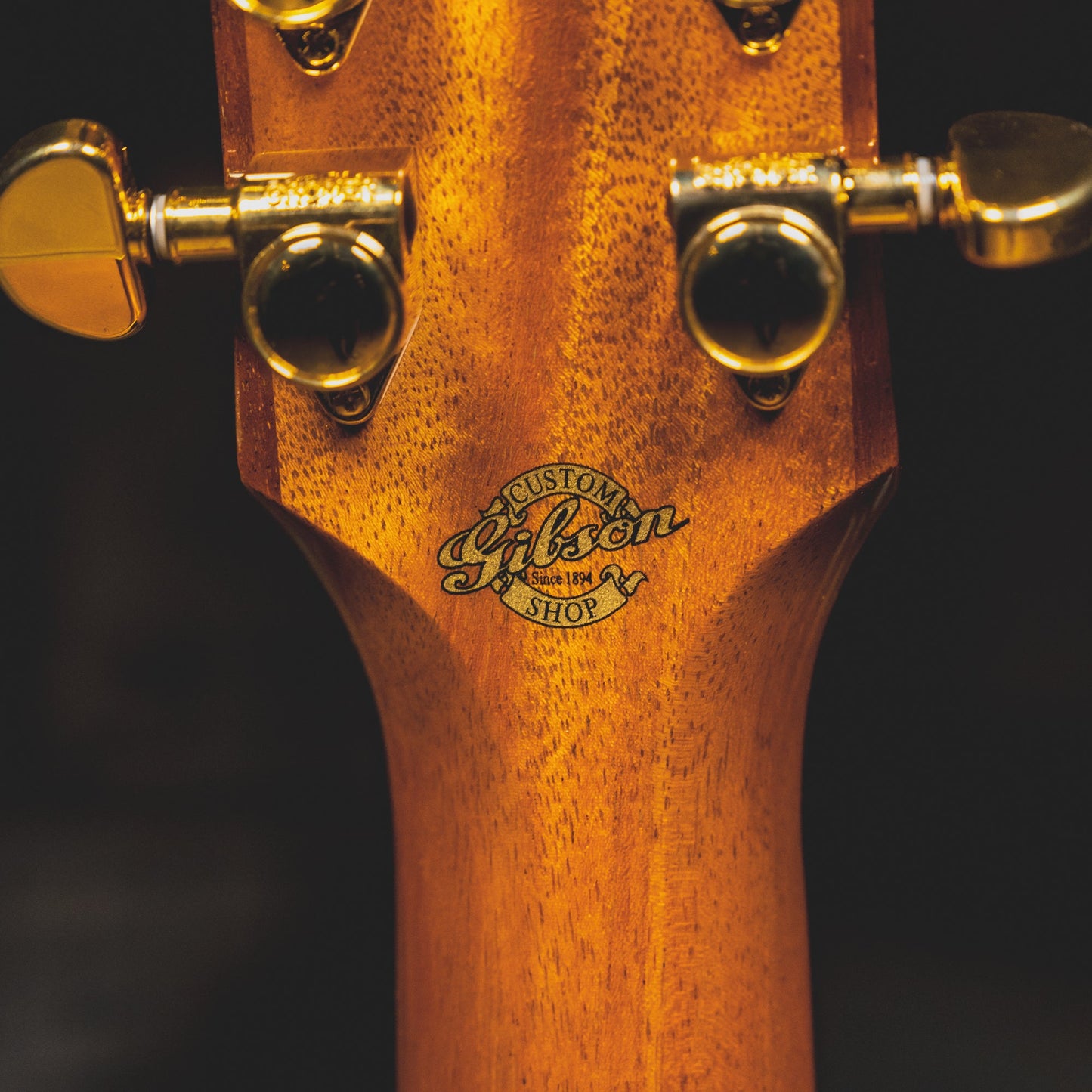 2023 Gibson J-45 Koa Custom Shop Acoustic-Electric Guitar, Natural w/OHSC - Used
