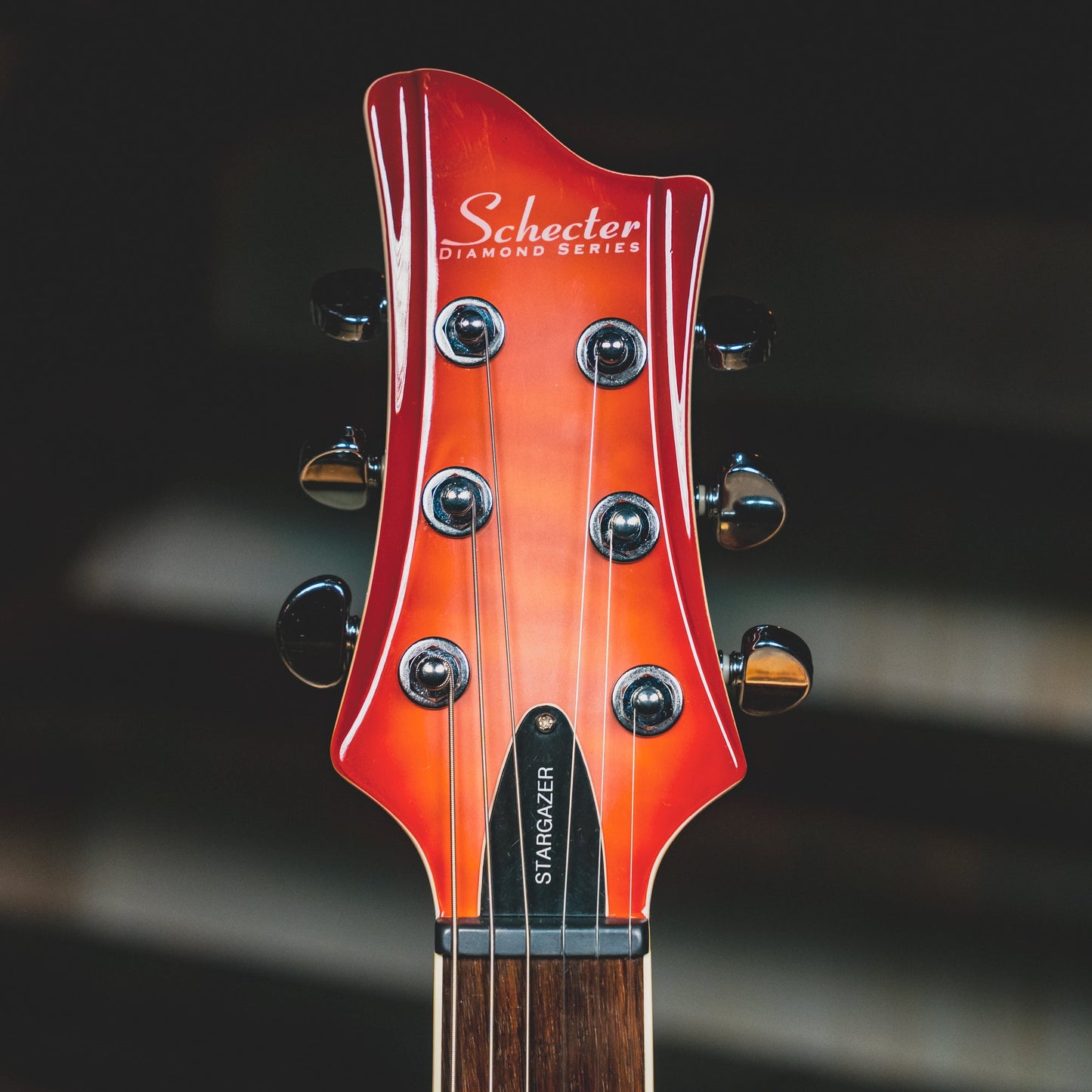 2008 Schecter Stargazer Electric Guitar, Redburst w/OGB - Used