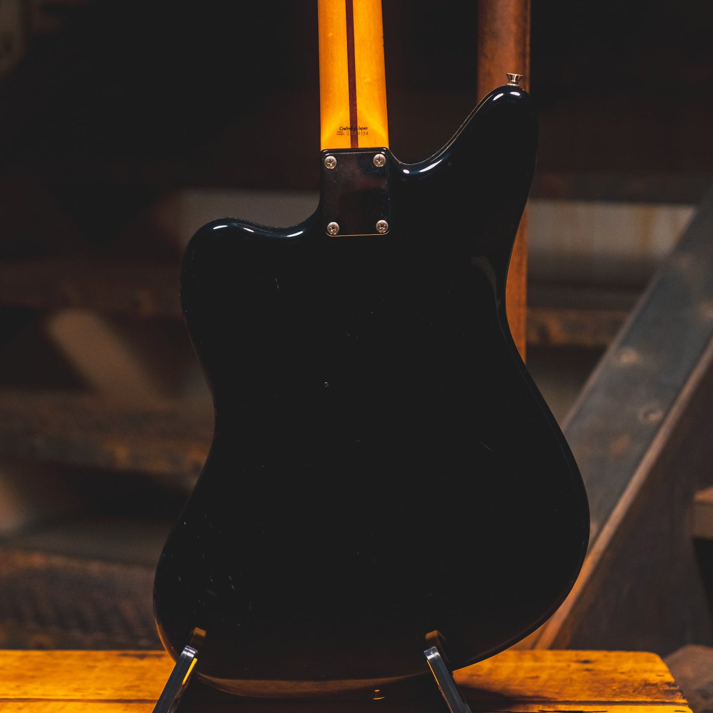 2007 Fender CIJ Special Jaguar HH Electric Guitar, Black w/Bag - Used