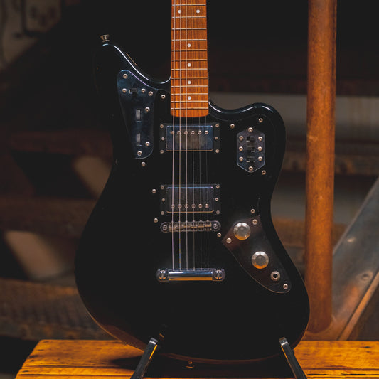 2007 Fender CIJ Special Jaguar HH Electric Guitar, Black w/Bag - Used